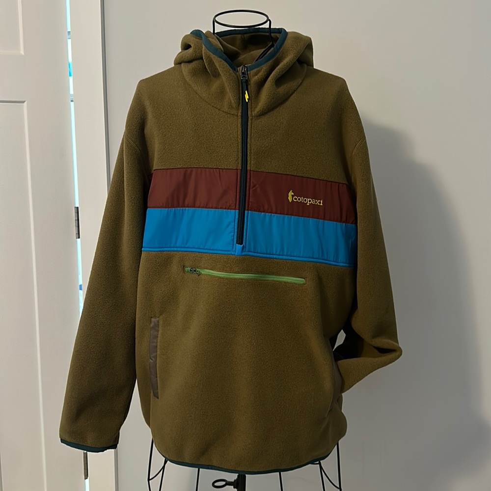 Cotopaxi Tecca Men’s Pullover 1/2 Zip Fleece-New!